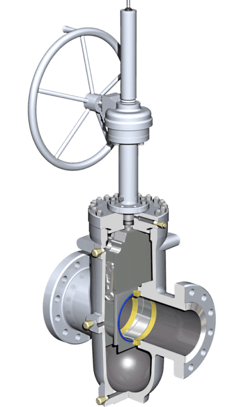 expanding-gate-valve